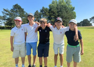 L’équipe U16 monte en 3ème division en se classant 2ème en strokeplay à Dieppe les 9 et 10 juillet 2025