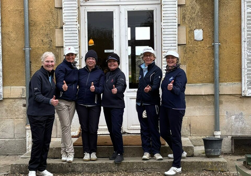 FINALE du Challenge de Printemps DAMES Ligue HDF au golf de Rebetz : notre équipe n’a pas démérité mais n’a pas réussi à exprimer tout son potentiel